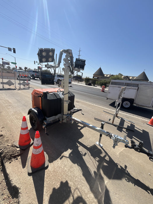 2024 Wanco WLTT-4MM4K Diesel, Deep Sea Controller, Shore Power Plug, Auto Start, (4) 350W LED Floodlights, 4kW Generator, 60 Gal Fuel Tank, 2" Ball, T3