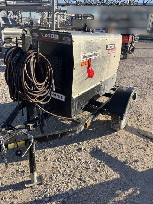 2024 Lincoln Electric LE400 Kubota V1505, Trlr, Cable Rack, Light Kit, ES Decals, T3