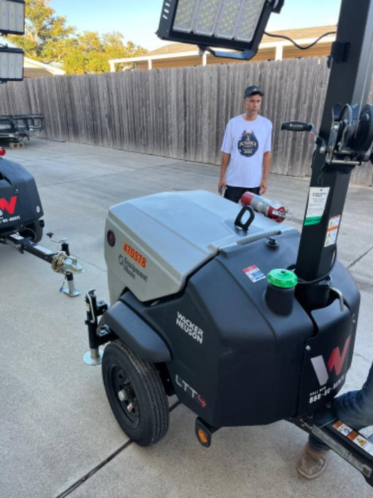 2024 Wacker Neuson LTT4 Diesel, Kohler KDW702, Deep Sea Controller, Auto Start, LED 320W, Bypass Outlet, T3