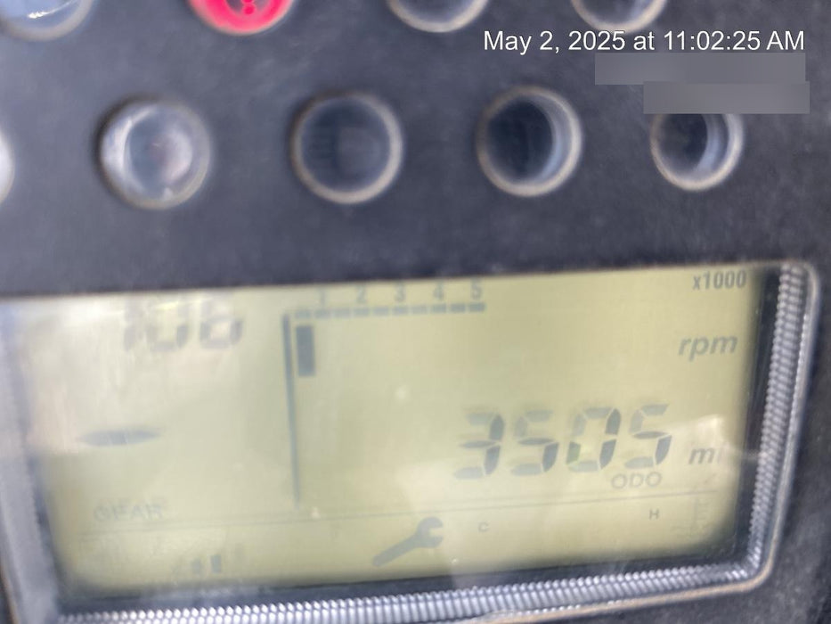 2021 Yanmar YU1000 Canopy, Steel Wheel, Poly WindShield, Beacon, Backup Alarm