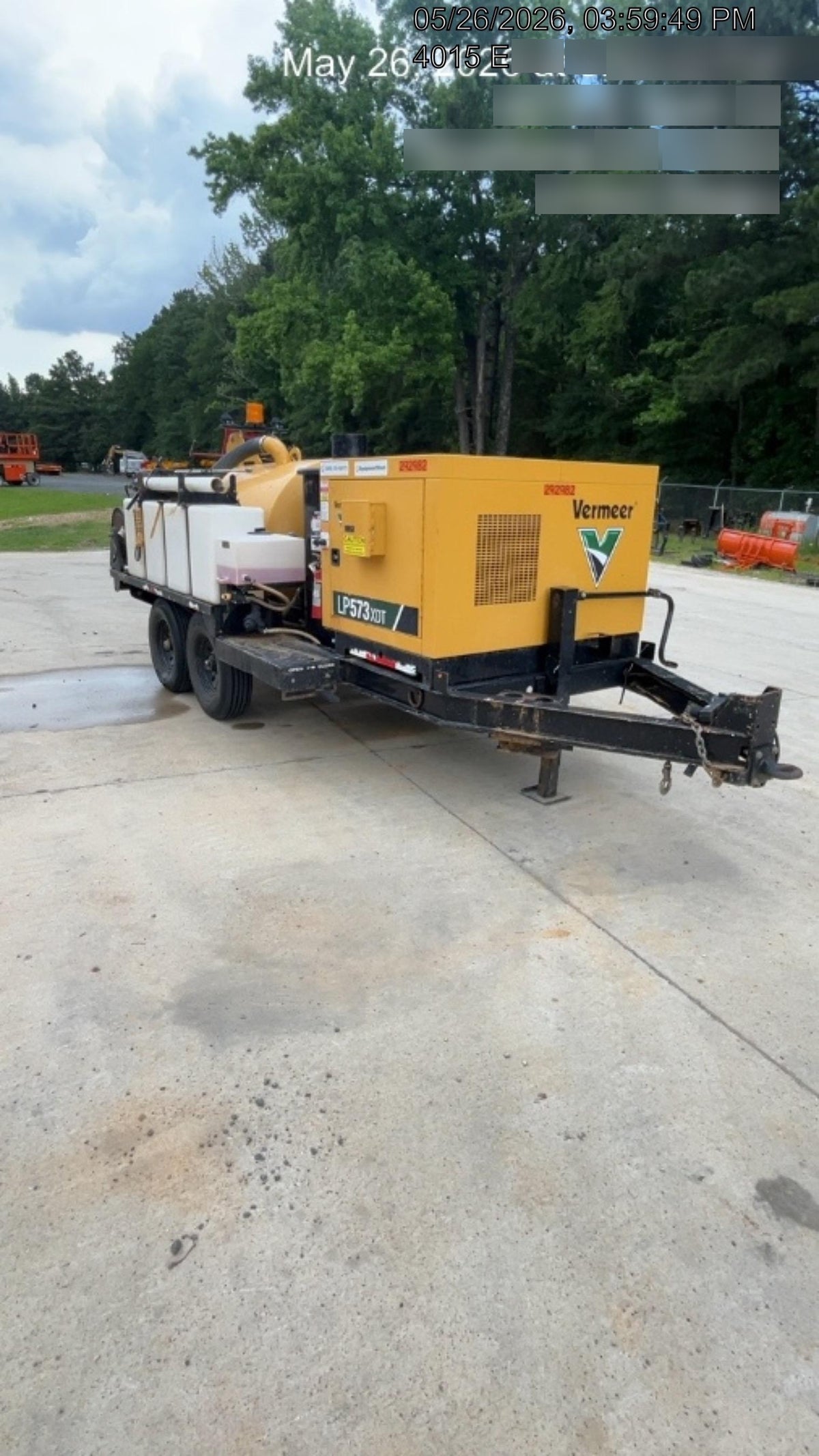 2023 Vac-Tron LP573XDT T4 Koehler Diesel Engine, 500 Gallon Debris Tank, x2 100 Gallon Water Tanks