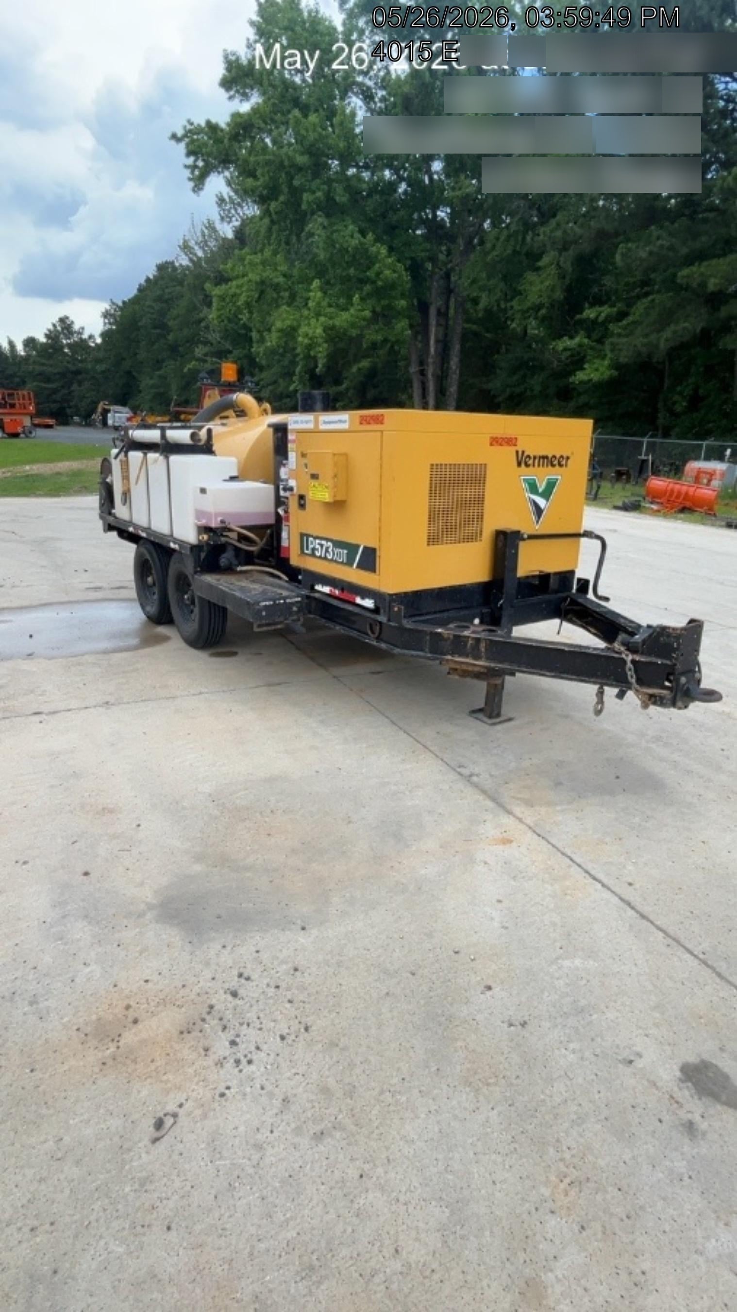 2023 Vac-Tron LP573XDT T4 Koehler Diesel Engine, 500 Gallon Debris Tank, x2 100 Gallon Water Tanks