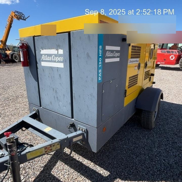 2020 ATLAS COPCO PAS 150 HF CS Enclosed