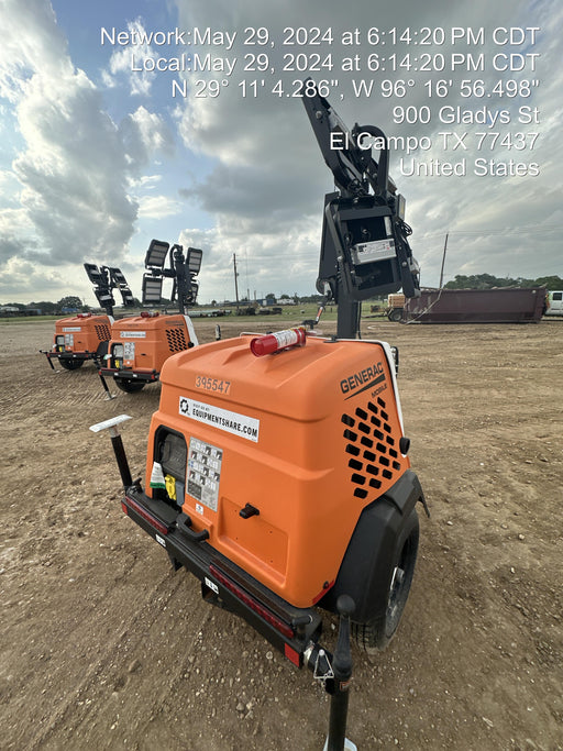 2024 Generac MLT2 Diesel, Flex Switch 120V Input, Powerzone Controller, 
(4) 320W LED Lights, 4kW Generator, 39.9 Gal Fuel Tank, 2" Ball, T3