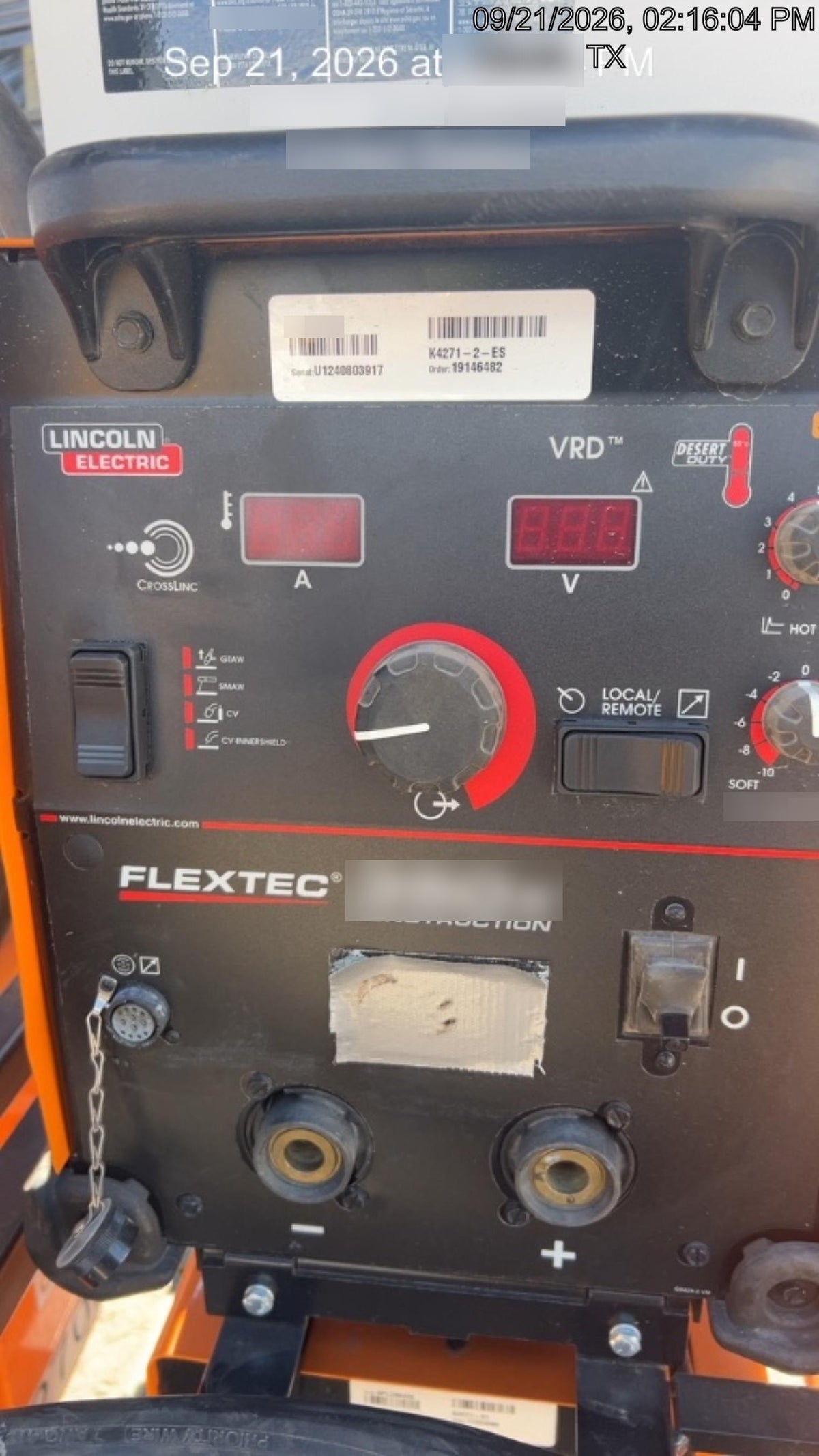 2024 LINCOLN ELECTRIC FLEXTEC 350X