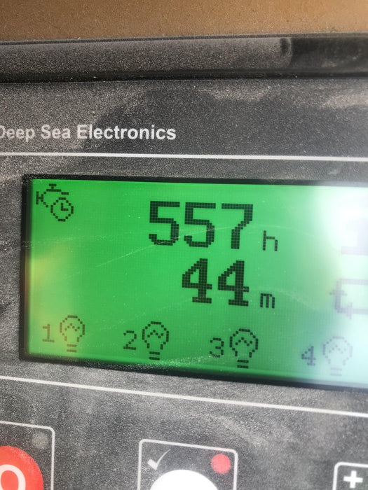 2022 Allmand NLV3GR (4) LED Light Fixture 350W, 23' Vertical Mast, 3kW Prime, Towable, Deep Sea L401, Leveling Jacks, Yanmar T4F 5.8hp