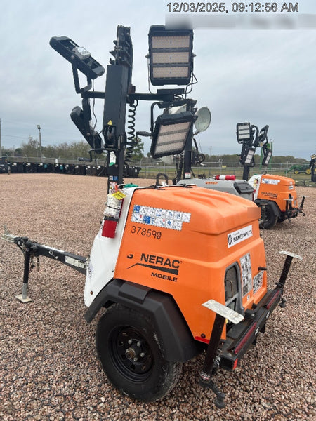 2023 Generac MLT2 Diesel, Flex Switch 120V Input, Powerzone Controller, 
(4) 320W LED Lights, 4kW Generator, 39.9 Gal Fuel Tank, 2" Ball, T3