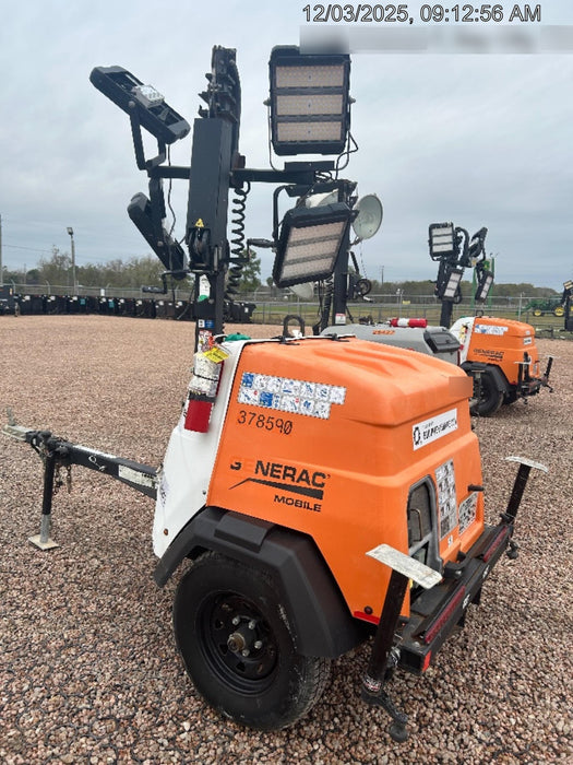 2023 Generac MLT2 Diesel, Flex Switch 120V Input, Powerzone Controller, 
(4) 320W LED Lights, 4kW Generator, 39.9 Gal Fuel Tank, 2" Ball, T3