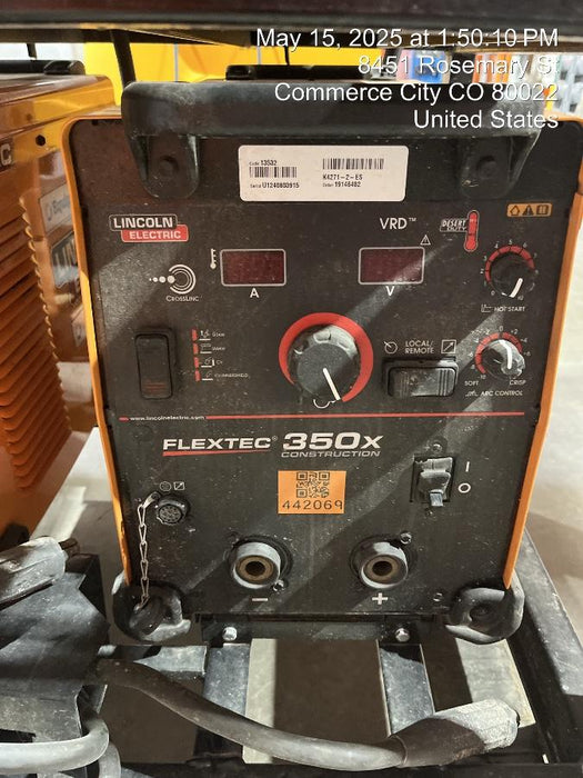 2024 LINCOLN ELECTRIC FLEXTEC 350X