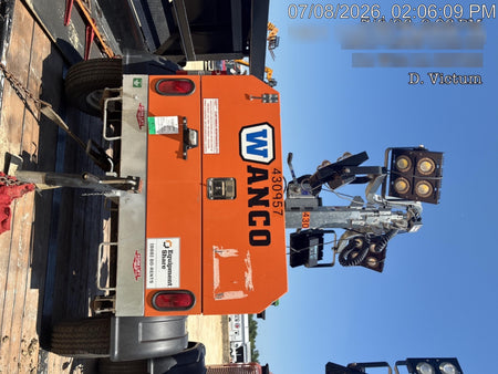2024 Wanco WLTT-4MM4K Diesel, Deep Sea Controller, Shore Power Plug, Auto Start, (4) 350W LED Floodlights, 4kW Generator, 60 Gal Fuel Tank, 2" Ball, T3