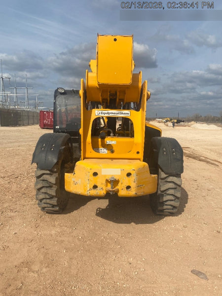 2019 JCB 510-56 Canopy, 74 HP, Solid Tires, STD Worklight, Beacon, Aux Hydraulics, Lifting Eye, Back up Alarm w/66" Carriage/60" Forks