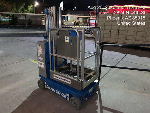 2019 GENIE GR-20