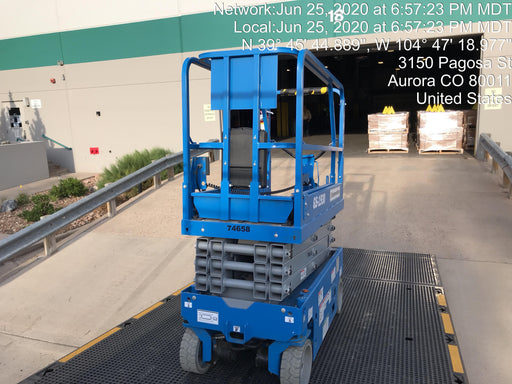 2020 Genie GS-1930 Fixed rails with chain entry gate - Pre A92.20