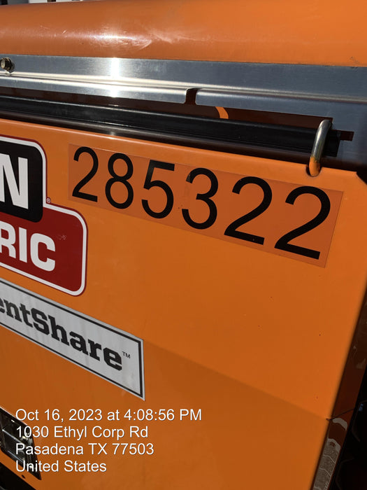 2022 Lincoln Electric LE400 Kubota V1505, Trlr, Cable Rack, Light Kit, ES Decals, T3