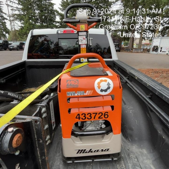 2024 Multiquip MVH208GH GAS, Honda GX240, 20" Width