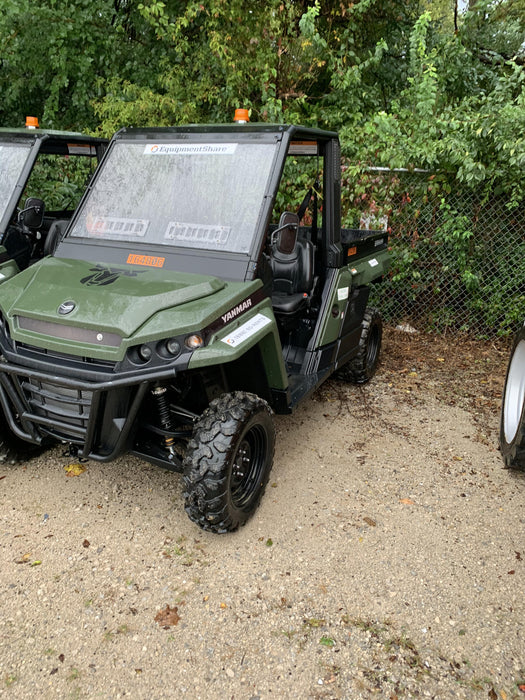 2021 Yanmar YU1000 Canopy, Steel Wheel, Poly WindShield, Beacon, Backup Alarm