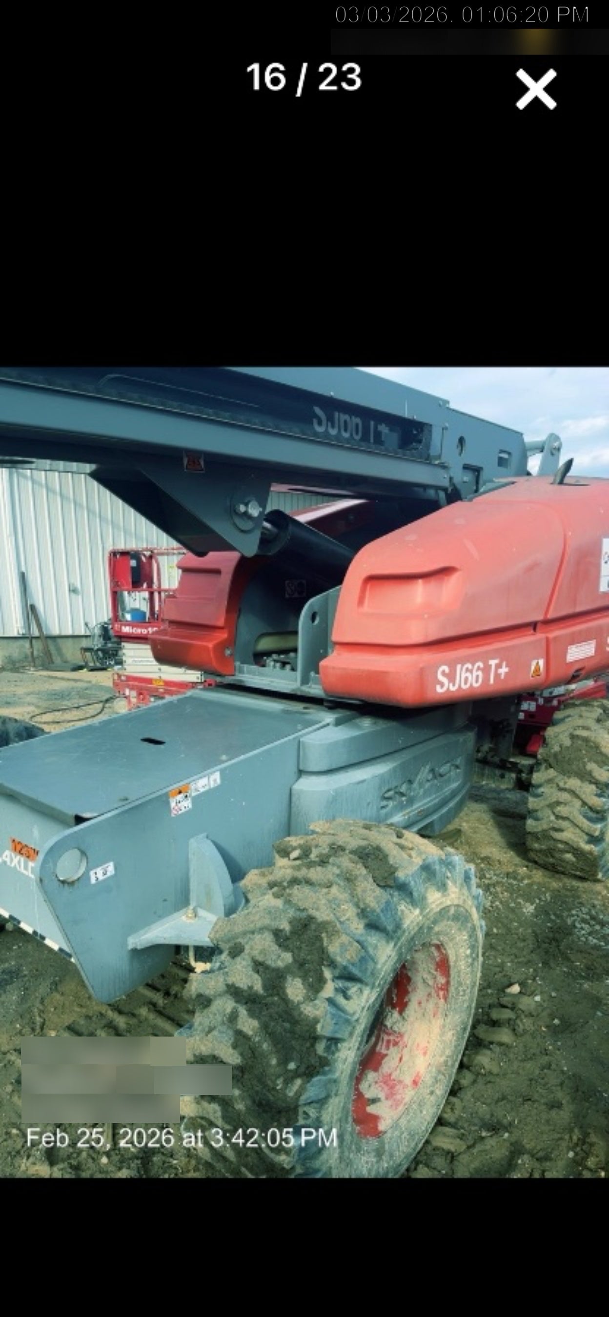 2021 SKYJACK SJ66T+