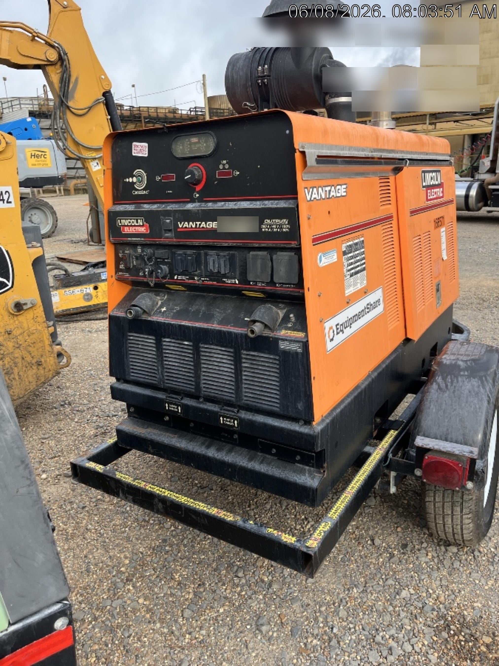 2021 Lincoln Electric Vantage 549X VANTAGE 549X READY-PAK 3 (EQUIPMENTSHARE)