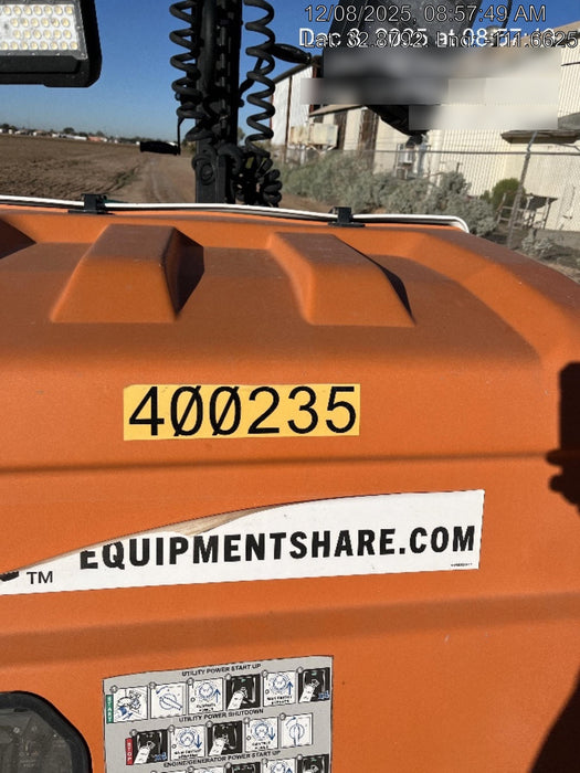 2024 Generac MLT2 Diesel, Flex Switch 120V Input, Powerzone Controller, 
(4) 320W LED Lights, 4kW Generator, 39.9 Gal Fuel Tank, 2" Ball, T3