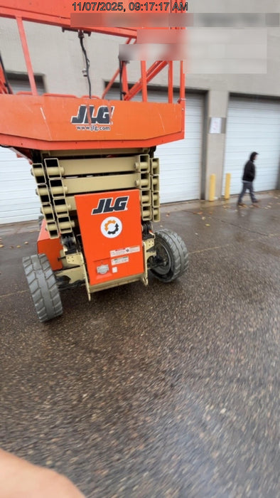 2019 JLG 4069LE Solid Non Marking Tires, Rotating Beacon