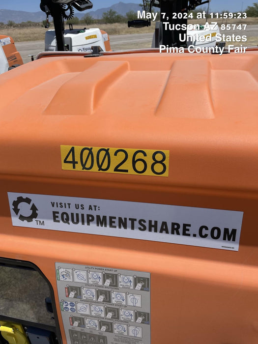 2024 Generac MLT2 Diesel, Flex Switch 120V Input, Powerzone Controller, 
(4) 320W LED Lights, 4kW Generator, 39.9 Gal Fuel Tank, 2" Ball, T3