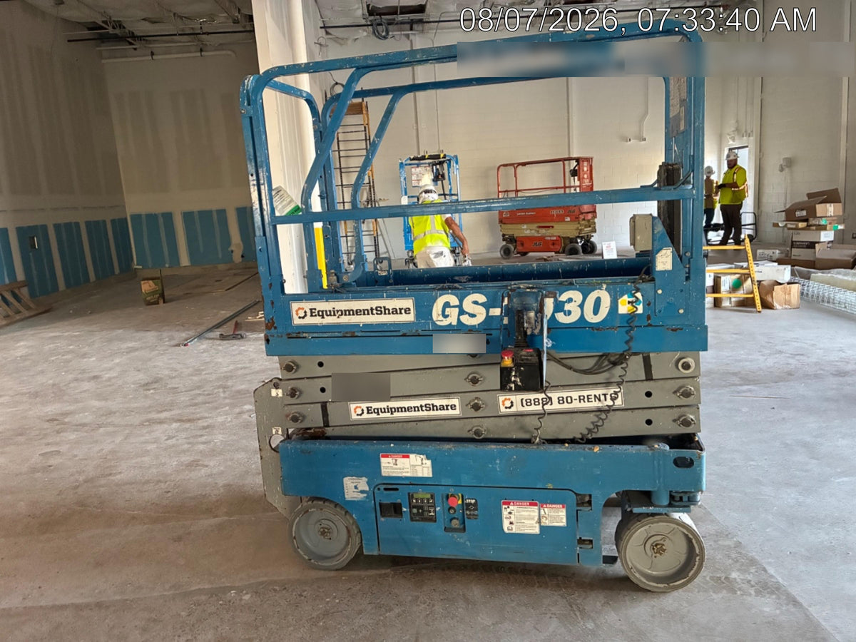 2019 Genie GS-1930 Fixed Rails with Chain Entry