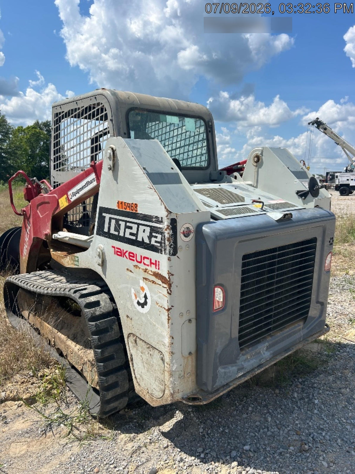 2020 Takeuchi TL12R2-R Canopy, Manual QC