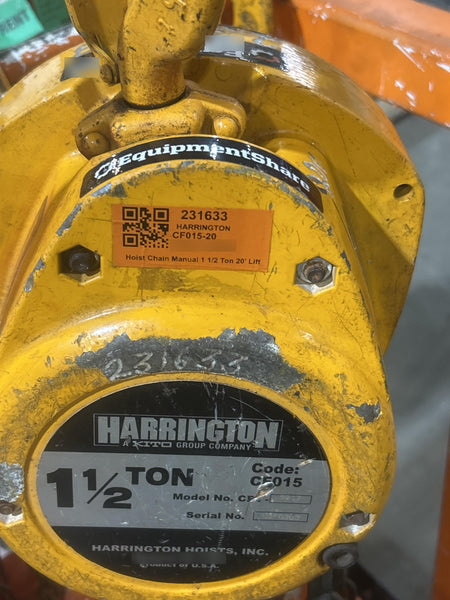2022 HARRINGTON CF015-20