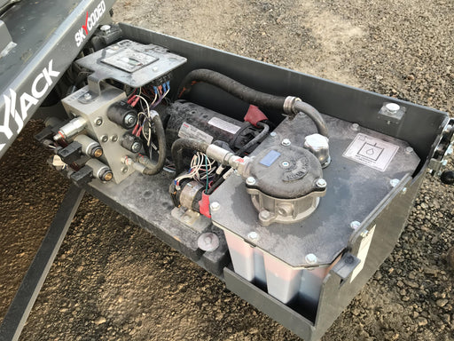 2020 Skyjack SJIII-3219 Solid NM Tires, Half height spring hinged entry gate, Dual Beacons, 800W Inverter