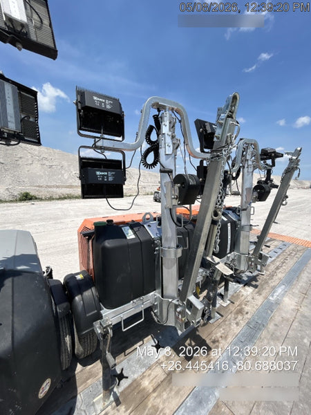 2023 Wanco WLTT-4MM4K Diesel, Deep Sea Controller, Shore Power Plug, Auto Start, (4) 350W LED Floodlights, 4kW Generator, 60 Gal Fuel Tank, 2" Ball, T3