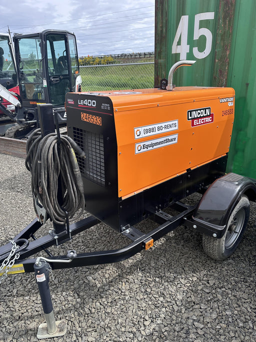 2022 Lincoln Electric LE400 Kubota V1505, Trlr, Cable Rack, Light Kit, ES Decals, T3