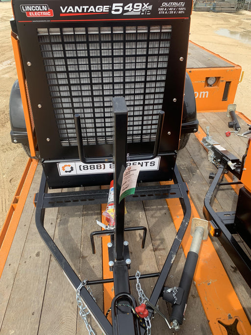 2021 Lincoln Electric Vantage 549X Ready Pak 3, ORANGE (includes trailer, cable rack, fender light kit)