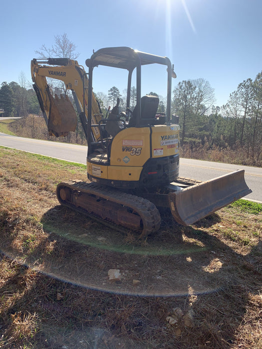 2020 Yanmar ViO35PR Open ROPS / Rubber Track / NO COUPLER