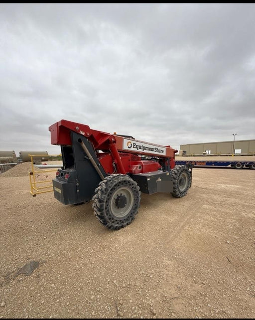 2018 Manitou 12042 Manitou MTA 12042 w/Open ROPS, Work Lights/Strobe, Aux Hyd, Solid Tires, Lift Hook, 66" Carriage, 72" Forks, Outriggers