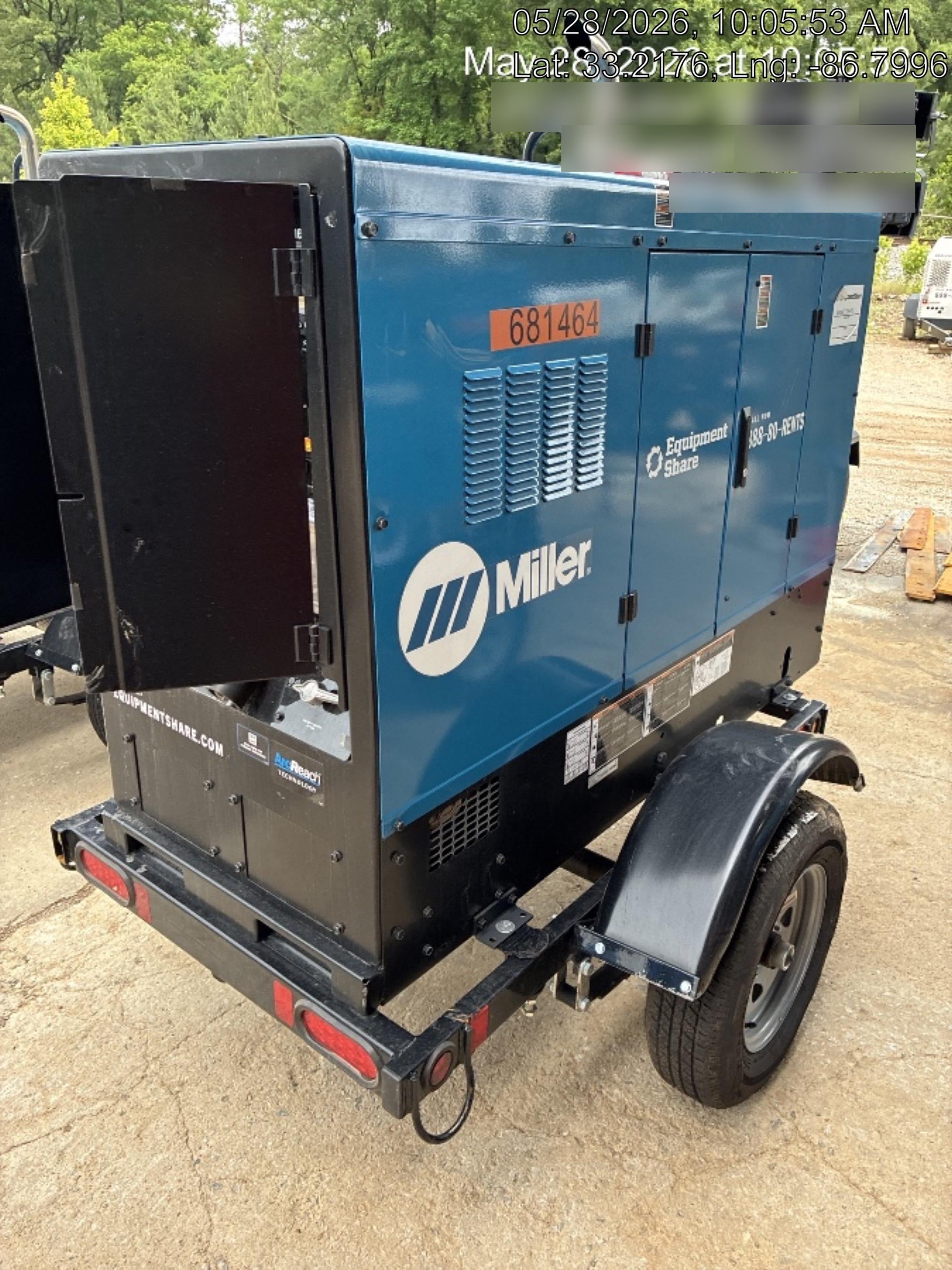 2026 MILLER ELECTRIC BIG BLUE 500