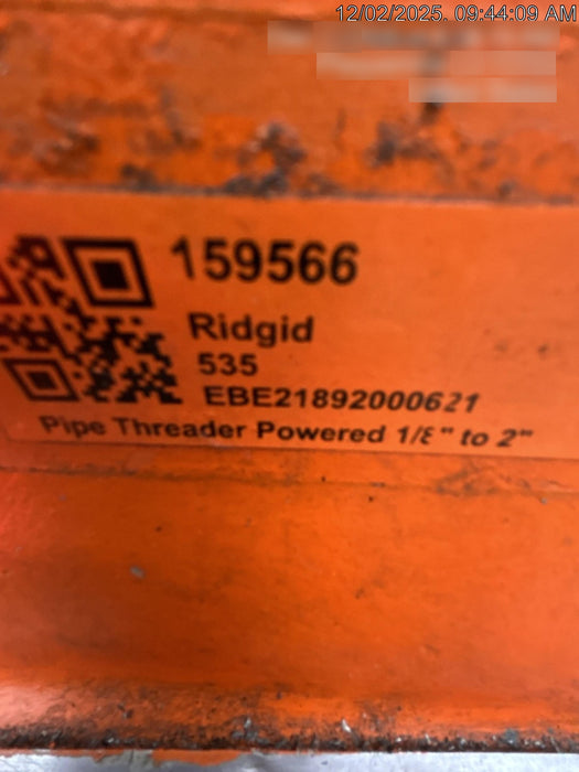 2021 RIDGID 535