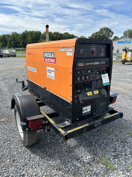 2021 Lincoln Electric Vantage 322 Vantage 322 Ready Pak 3 w/ Decals, ORANGE (includes trailer, cable rack, fender light kit) NO Telematics