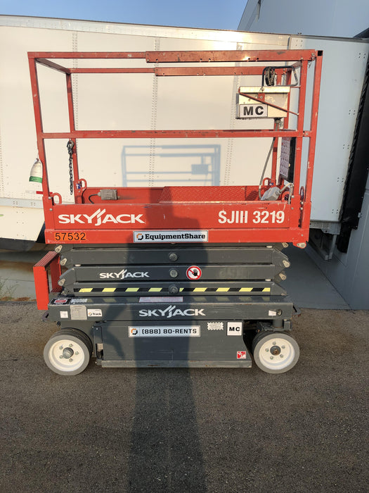 2016 Skyjack SJIII-3219 Standard Rental Specs