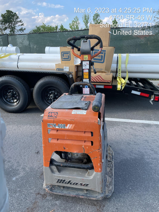 2022 Multiquip MVH408GH Reversible Plate Compactor, Gas