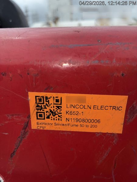 2019 LINCOLN ELECTRIC K652-1