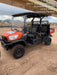 2022 Kubota RTV-X1140W-H Plastic Canopy, Windshield Acrylic Clear, LED Strobe Light, Wire Harness Kit, Back up Alarm