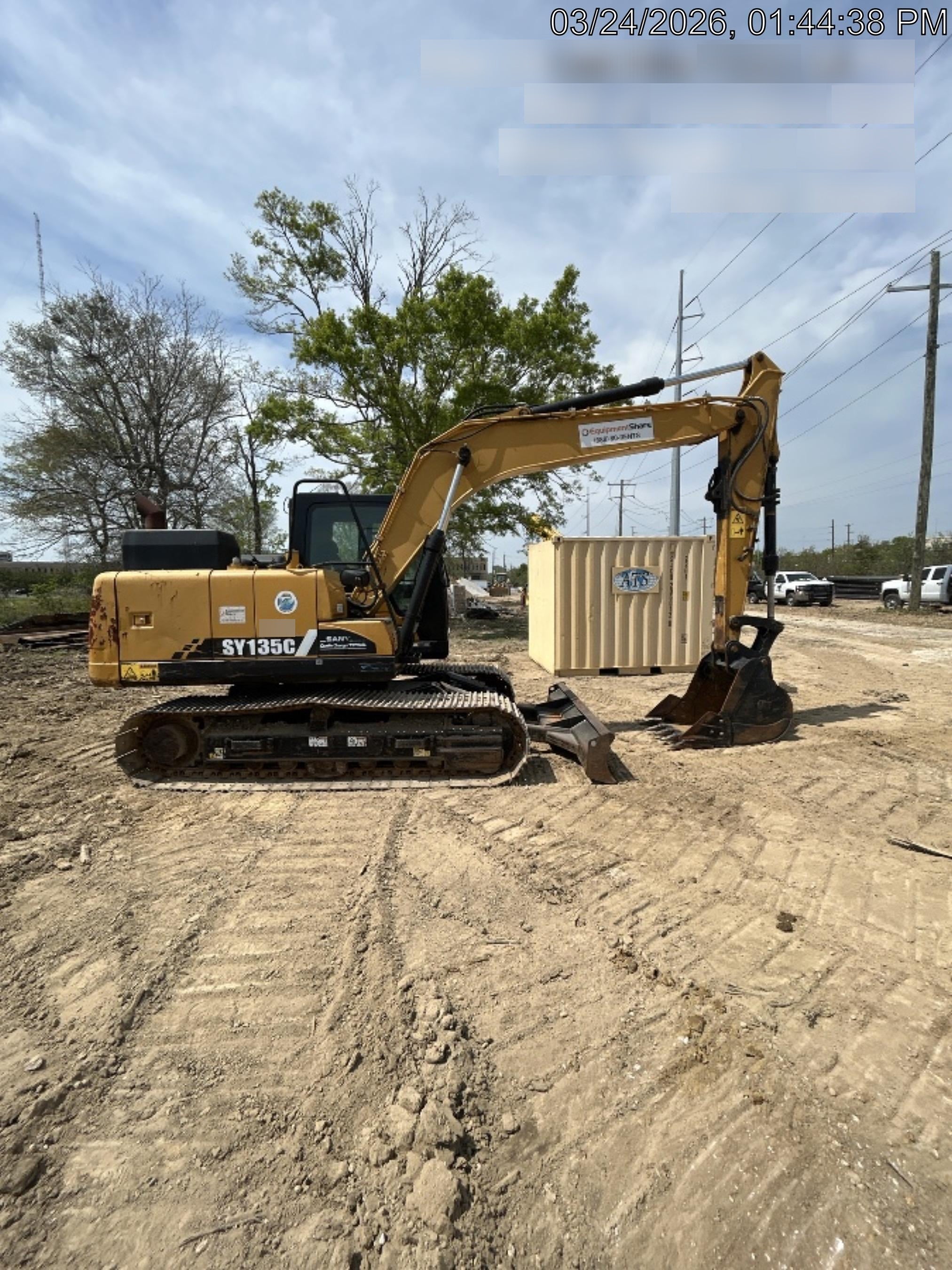 2019 SANY SY135C