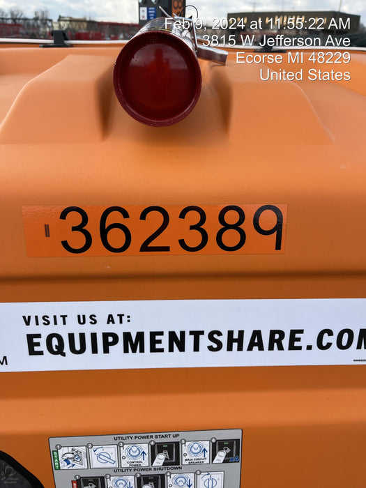 2023 Generac MLT2 Diesel, Flex Switch 120V Input, Powerzone Controller, 
(4) 320W LED Lights, 4kW Generator, 39.9 Gal Fuel Tank, 2" Ball, T3