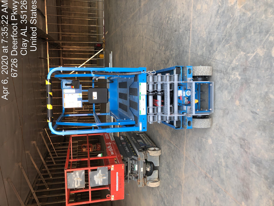 2019 Genie GS-1930 Fixed Rails with Chain Entry