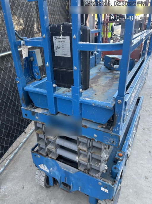 2019 Genie GS-1930 Fixed Rails with Chain Entry