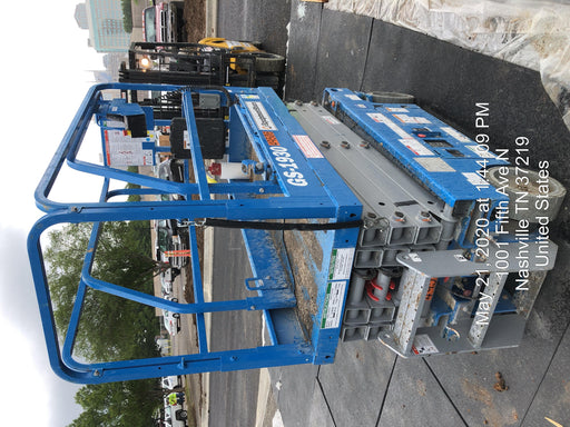 2019 Genie GS-1930 Fixed Rails with Chain Entry