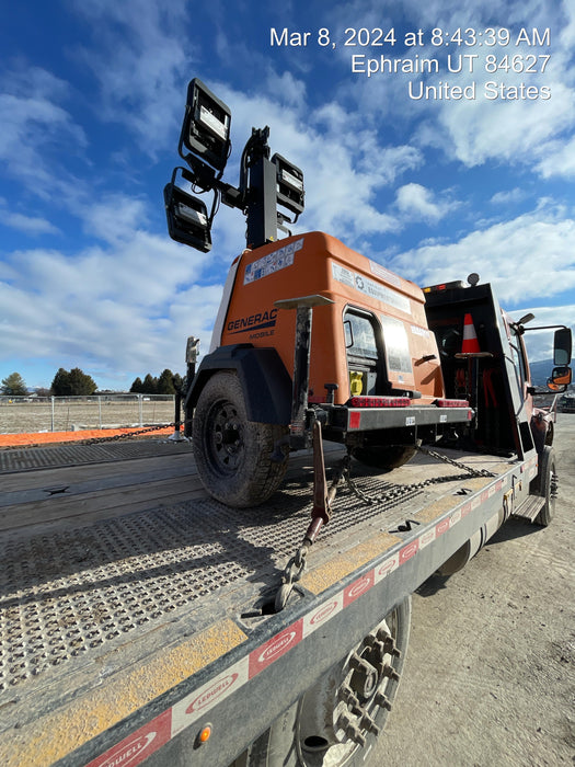 2023 Generac MLT2 Diesel, Flex Switch 120V Input, Powerzone Controller, (4) 320W LED Lights, 4kW Generator, 39.9 Gal Fuel Tank, 2" Ball, T3
