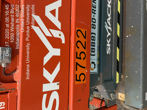 2016 Skyjack SJIII-3219 Standard Rental Specs