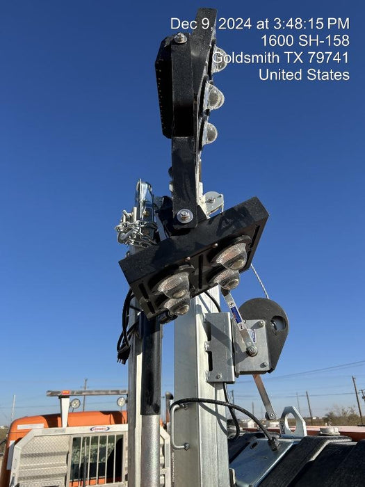 2024 Wanco WLTT-4MM4K Diesel, Deep Sea Controller, Shore Power Plug, Auto Start, (4) 350W LED Floodlights, 4kW Generator, 60 Gal Fuel Tank, 2" Ball, T3