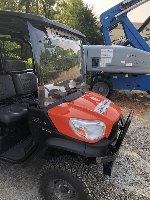 2021 Kubota RTV-X1140W-H Plastic Canopy, Windshield Acrylic Clear, LED Strobe Light, Wire Harness Kit, Back up Alarm